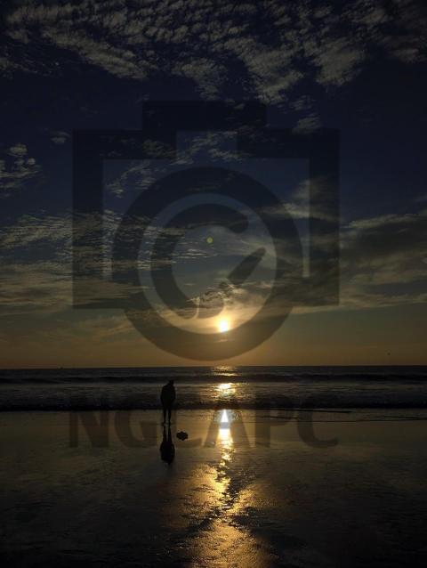 Sunset & sea